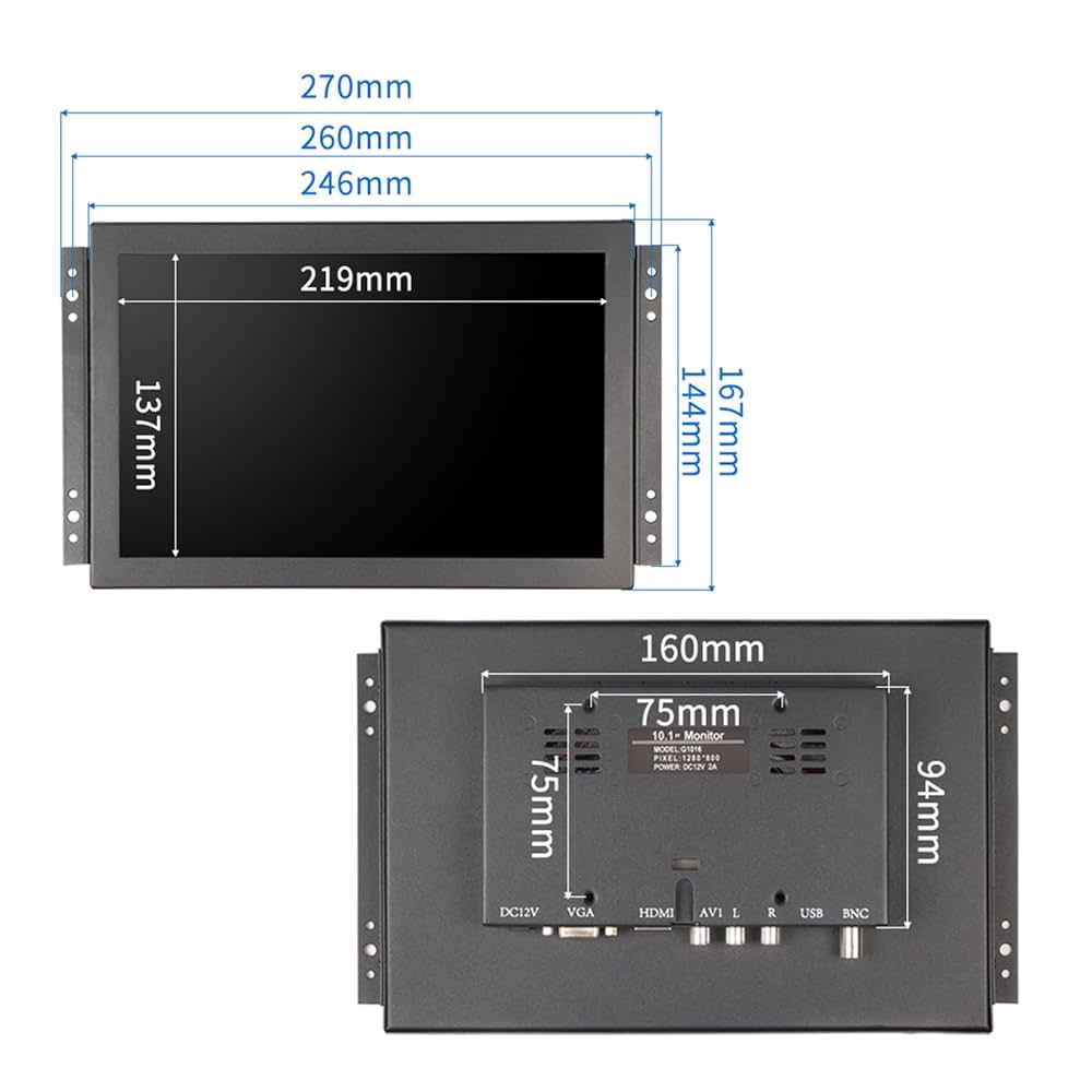 Amazon.com: 10.1 inch Open Frame High Brightness 1000 nit